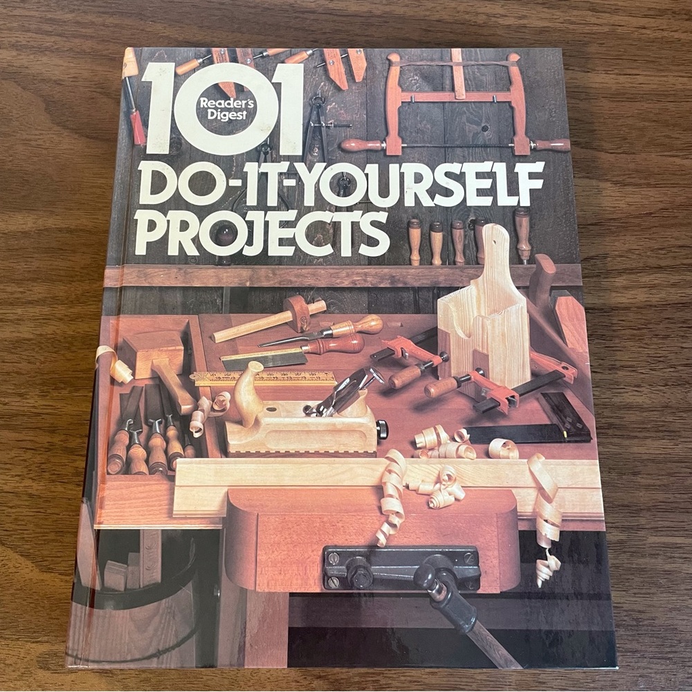 Reader’s Digest 101 Do-It-Yourself Projects Book 1983 Hardcover
